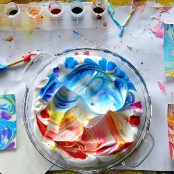 HV Sensory Art Shaving Cream, Bubbles, Sand PM Camp Ages 613