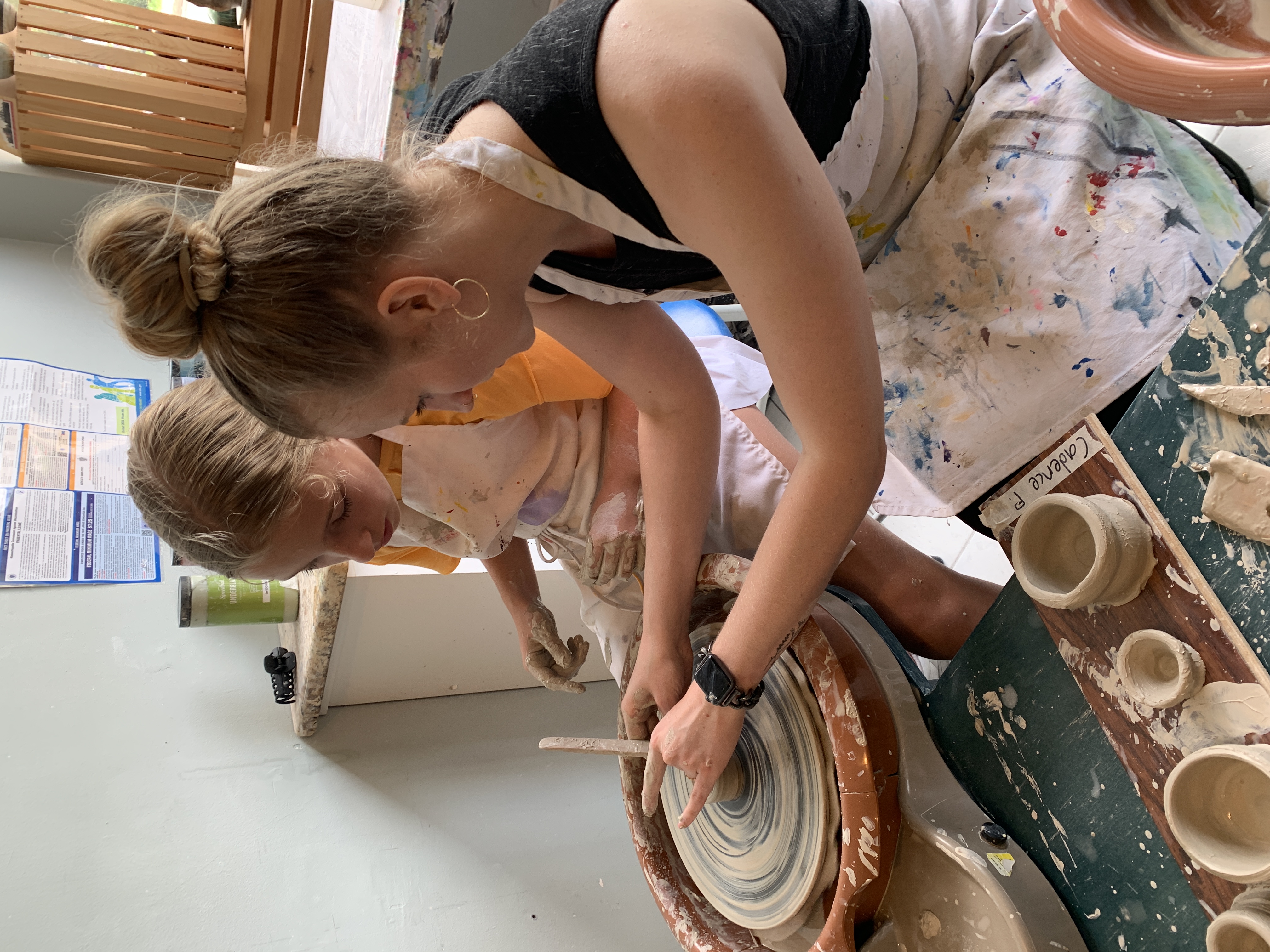 Summer 2024: Pottery on the Wheel (Ages 8-10)