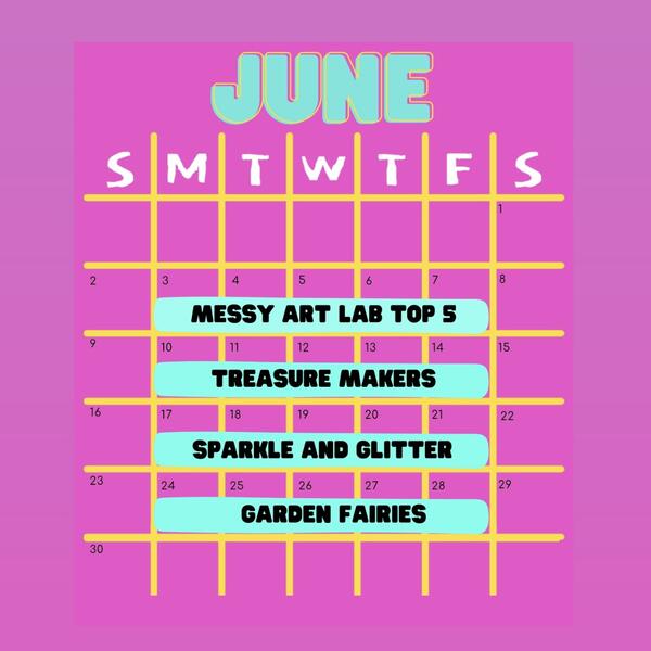 Messy Art Lab top 5 (ages 4 to 8)