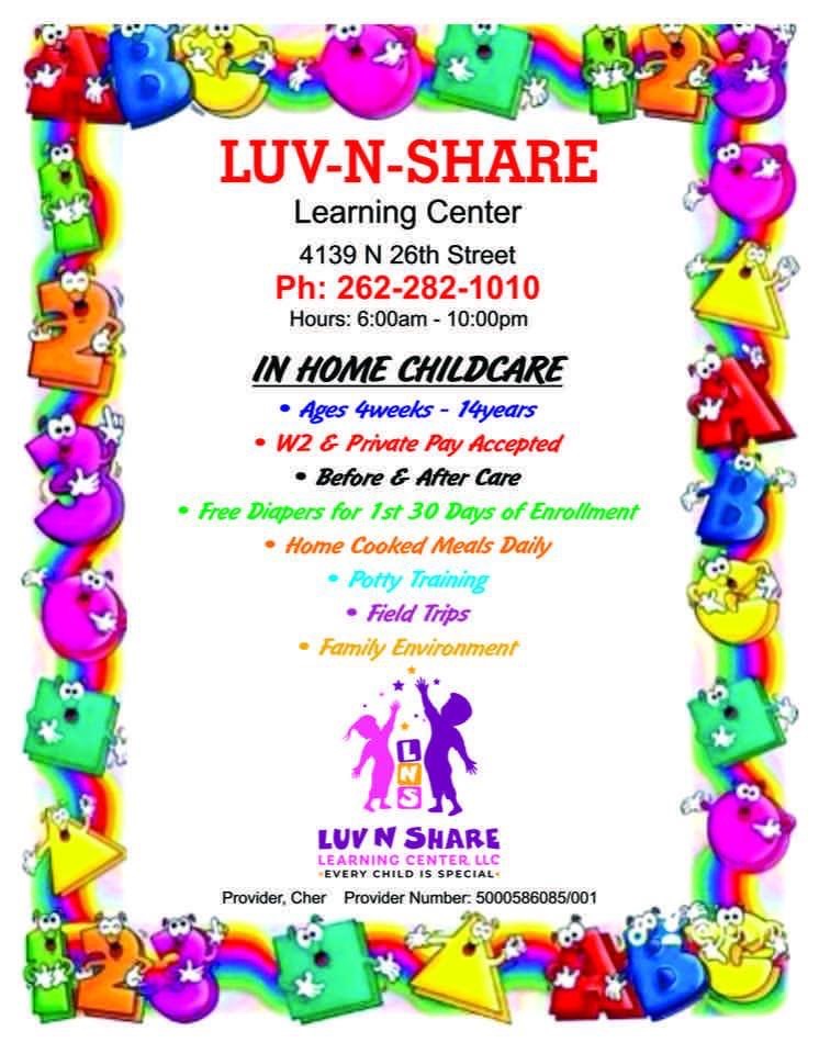 Luv N Share Learning Center's Photo