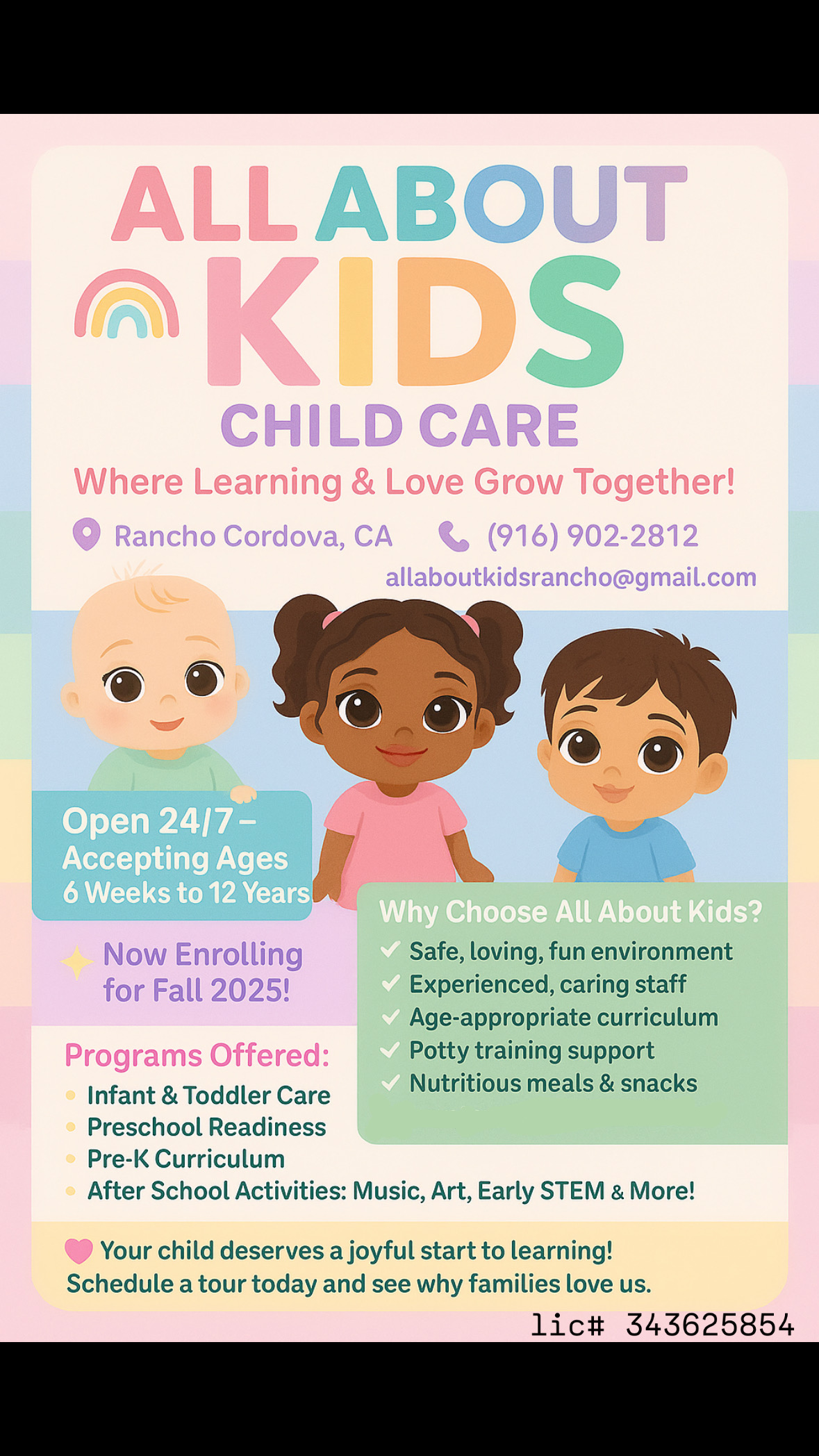 All about kids child care's Photo