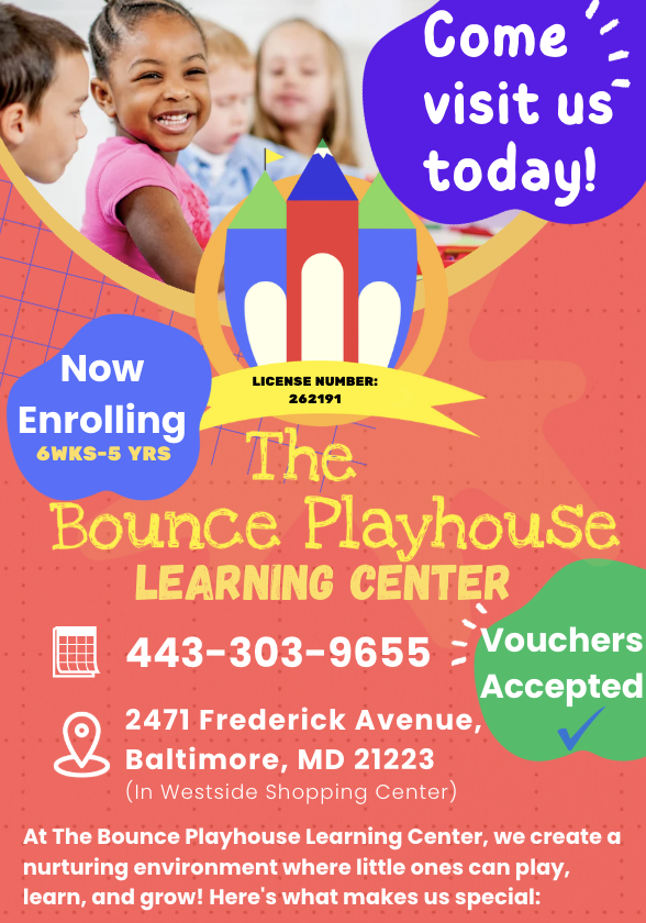 The Bounce Playhouse Learning Center's Photo