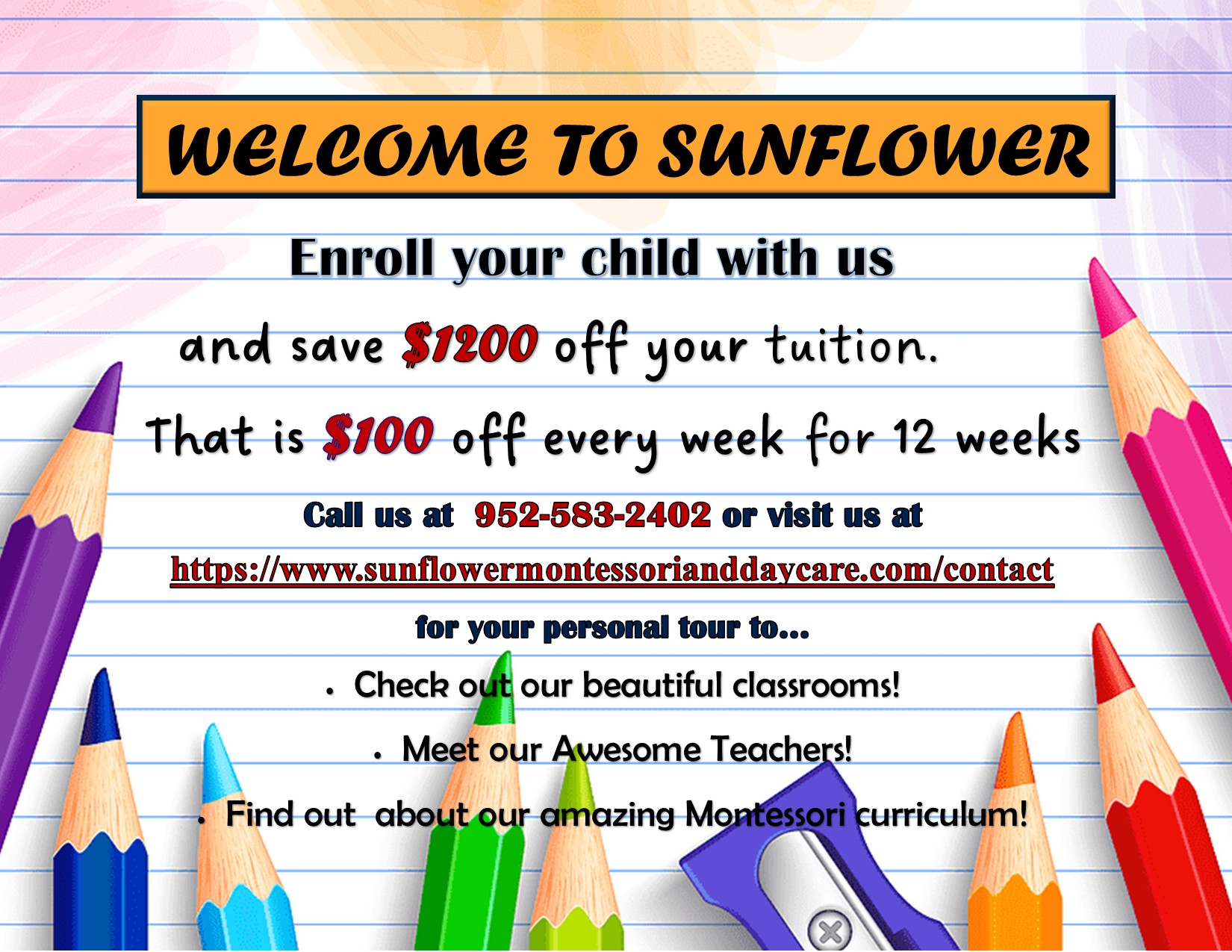 Sunflower Montessori & Daycare's Photo