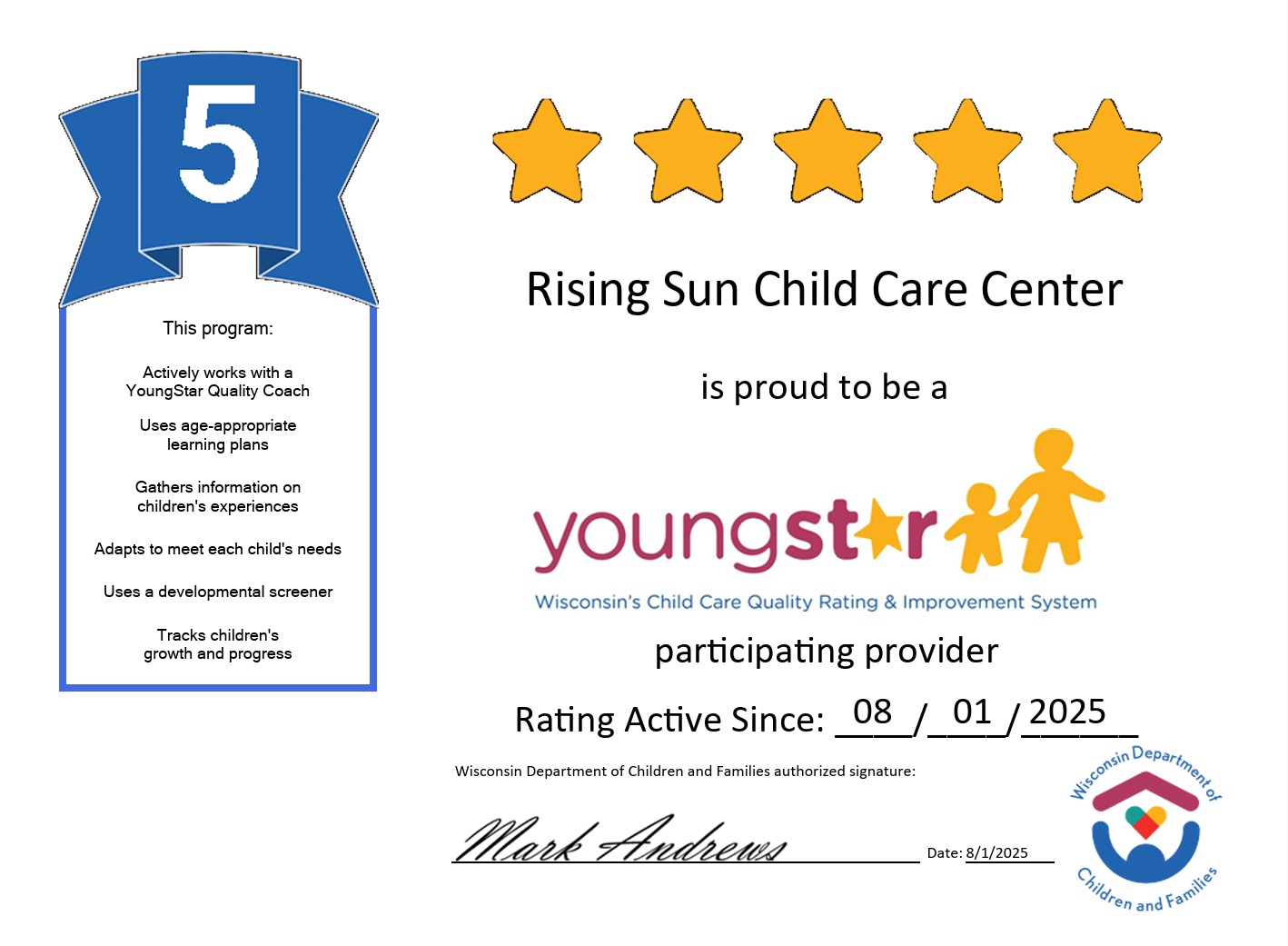 Rising Sun Child Care Center LLC's Photo