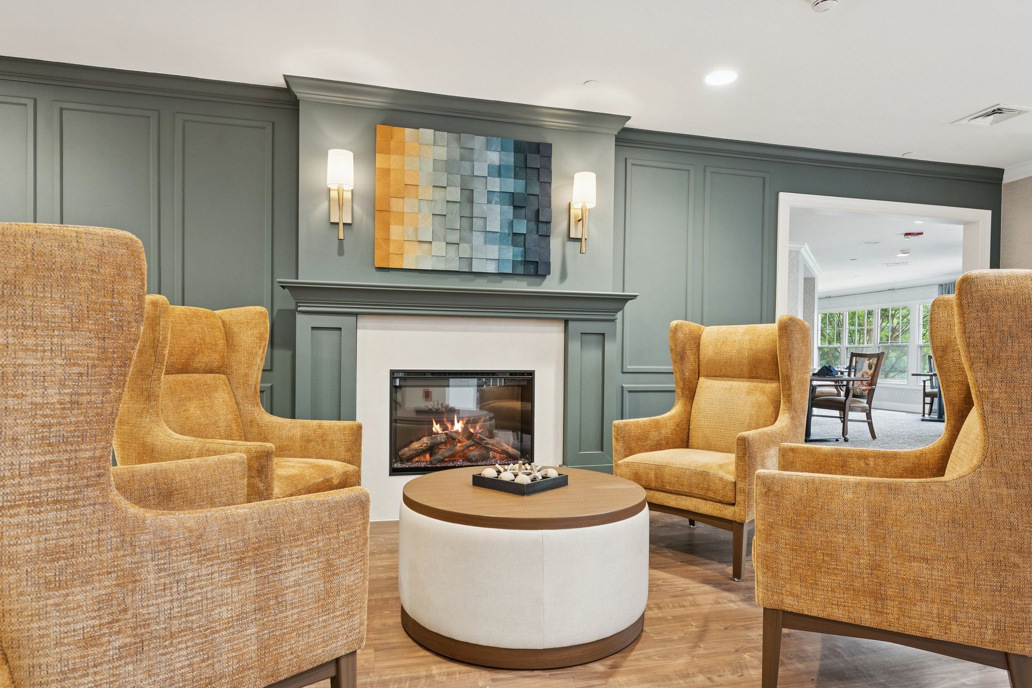 Sunrise of Bluemont Park's Photo