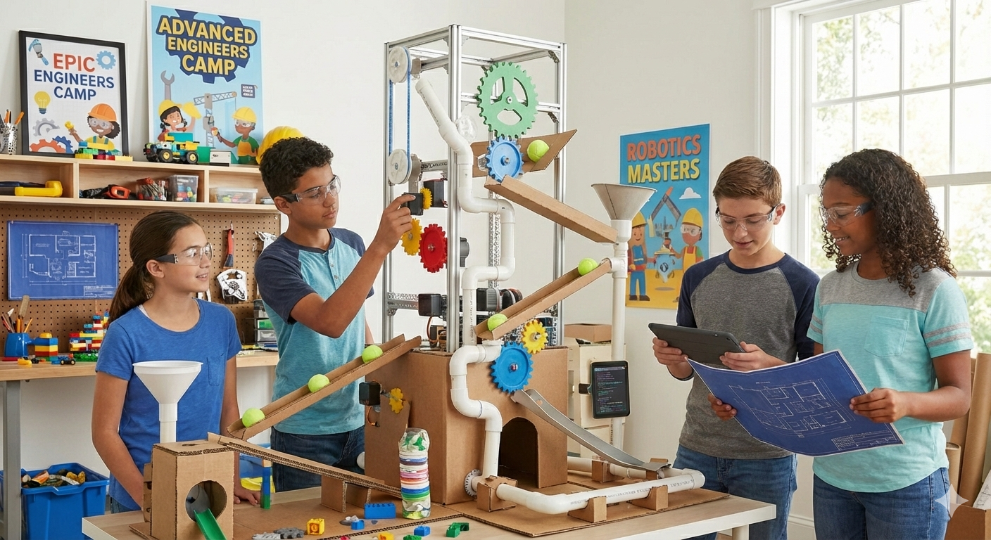 Epic Engineers STEAM Camp Rising 3rd-6th Graders - By Sea Crest School