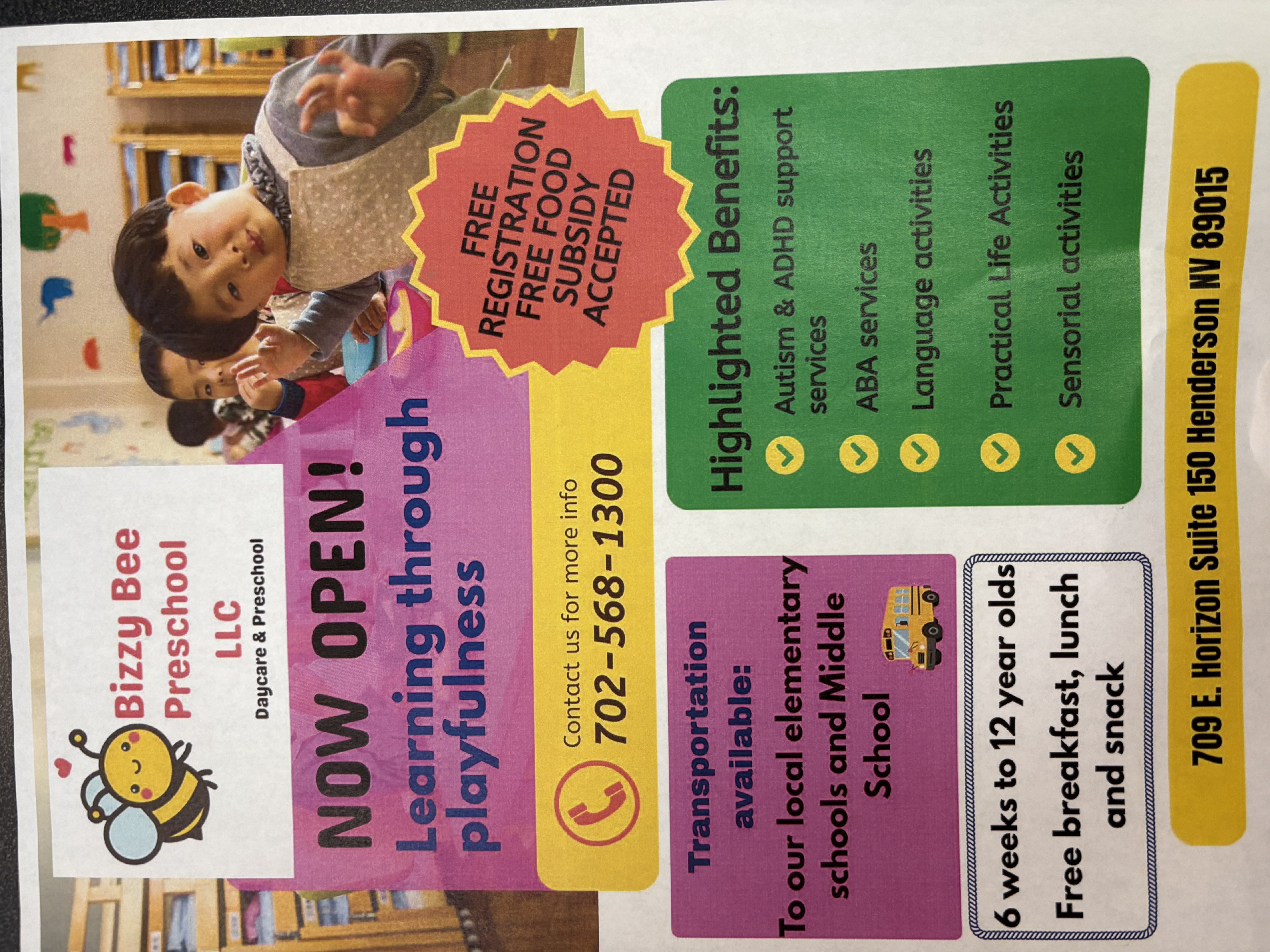 Bizzy Bee Preschool LLC's Photo