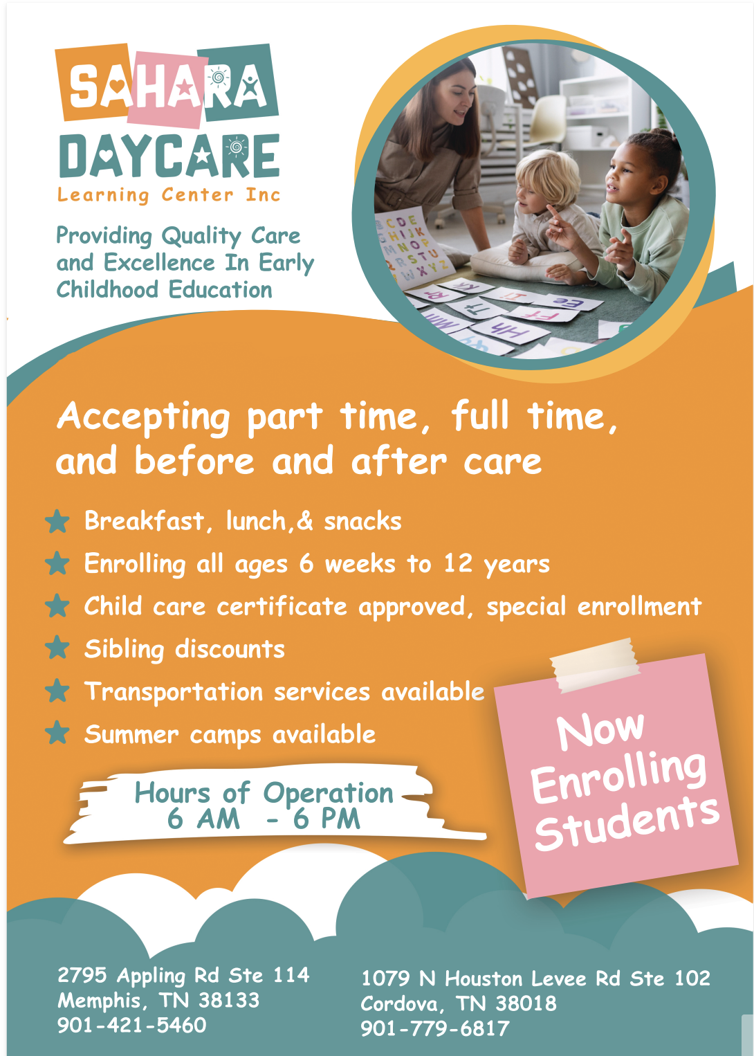 Sahara Day Care Learning Center's Photo