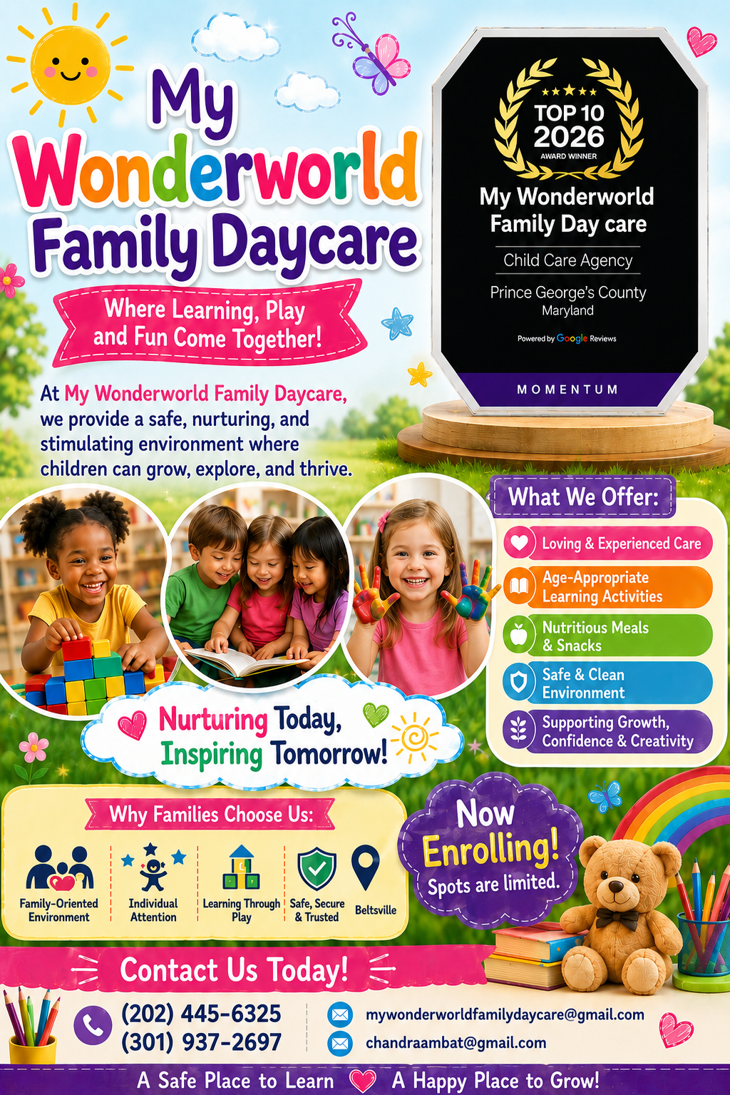 My Wonder World Family Daycare